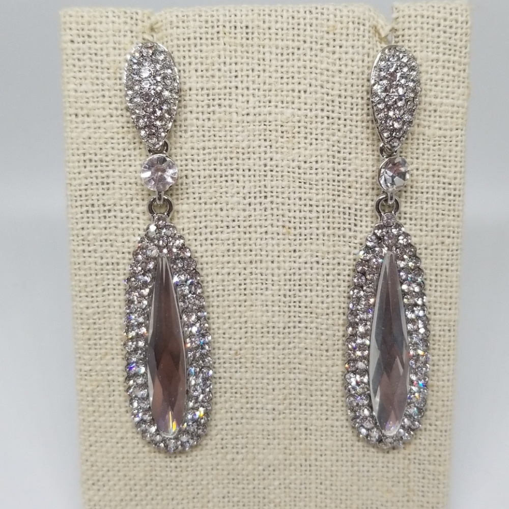 Crystal Dangling Earrings